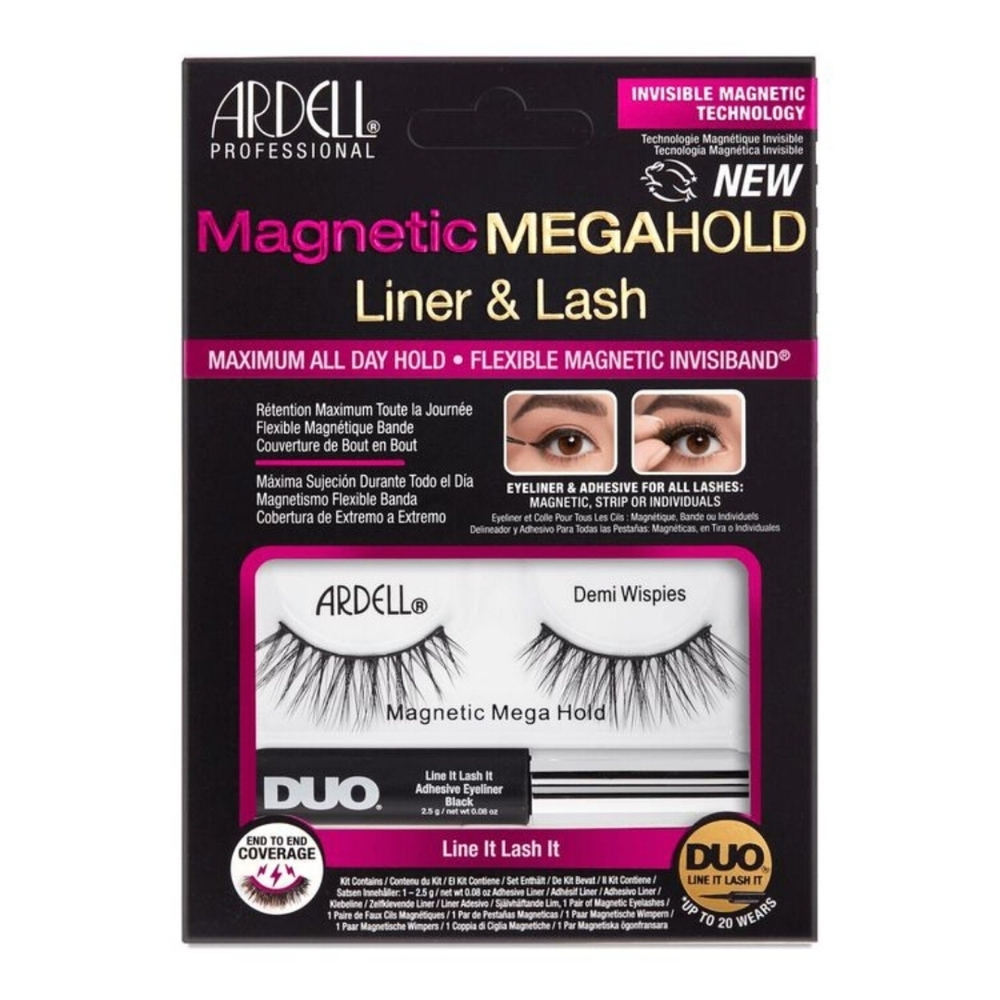 Ardell Magnetic Megahold Liner & Lash Duo Demi Wispies